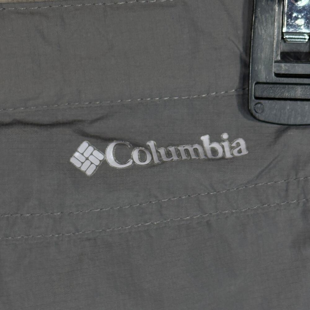Columbia Youth Boys Small (8) Convertible Pants Omni-Shield Pocket Zip-Fly Gray - Picture 10 of 13